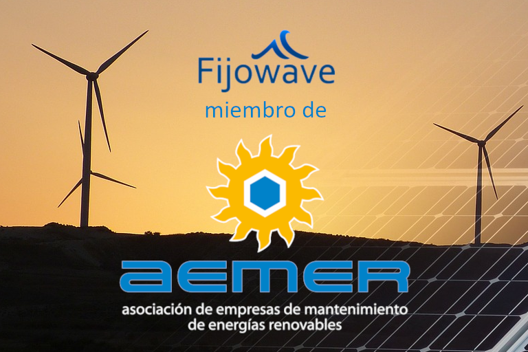 Fijowave miembro asociación española AEMER acceso remoto ciberseguro para el sector de las energías renovables